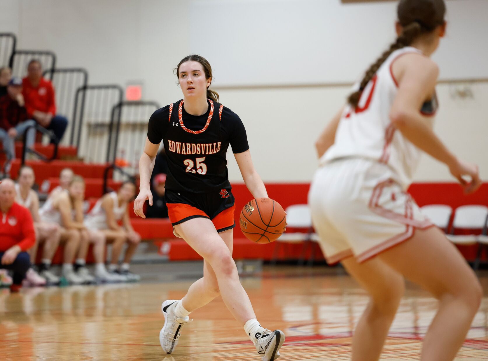 Visitation Christmas Tournament, first round: Edwardsville v. Cor Jesu